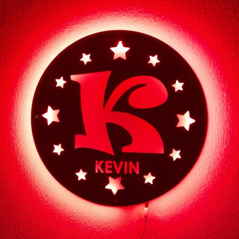 Personalized Name Letter Night Light