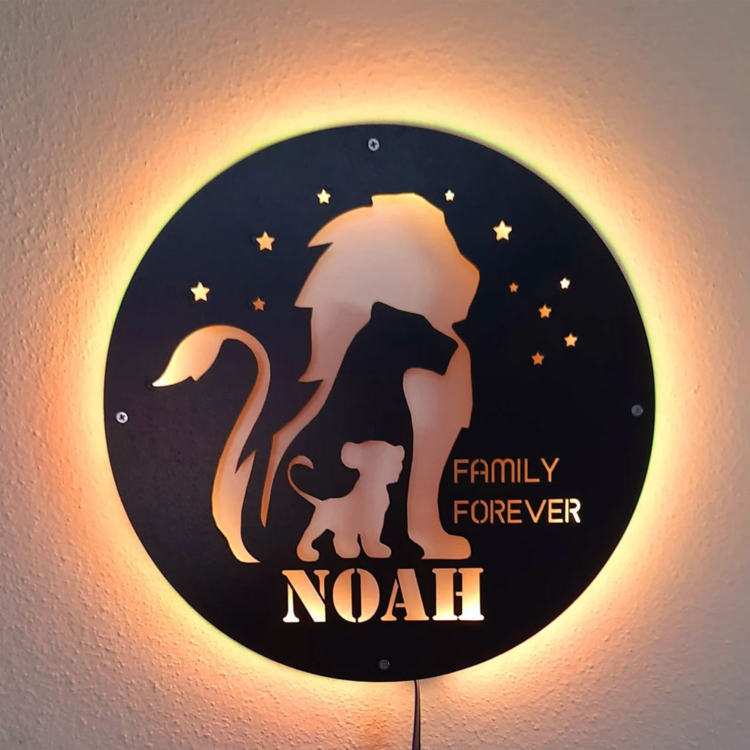 Personalized Night Light for Kidsroom