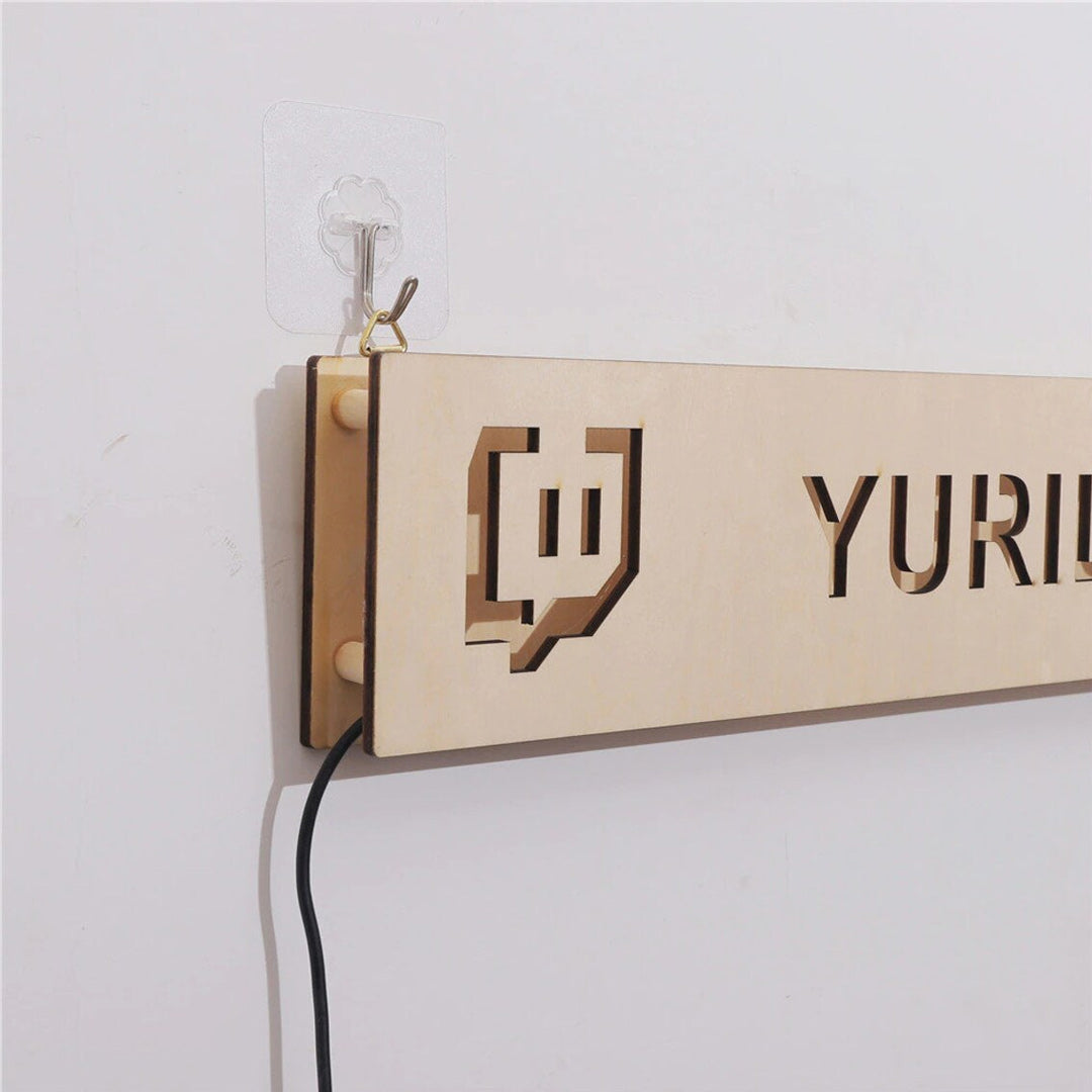Personalized Username Gamer Tag Night Light
