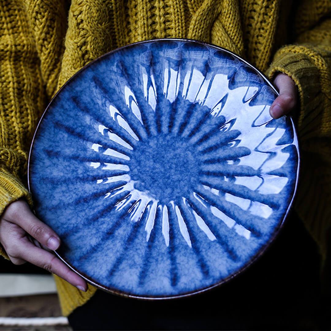Ceramic Round Western Food Plate