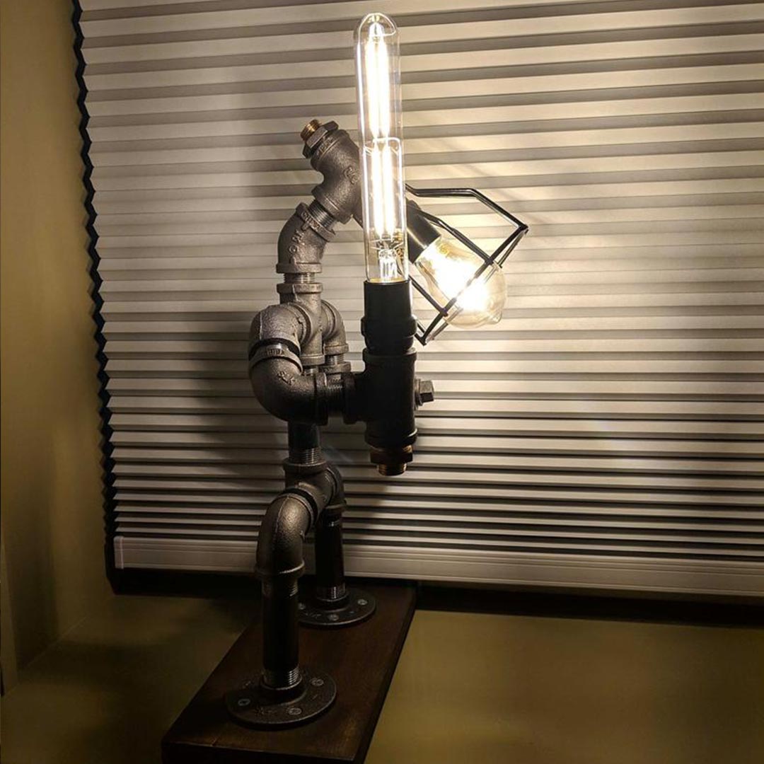 Gladiator Pipe Lamp