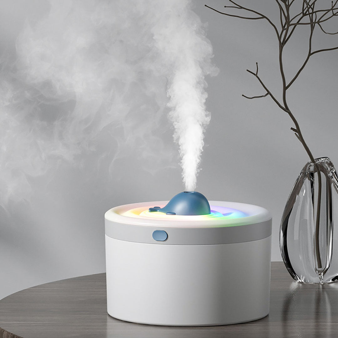 Blue Whale Silent Humidifier