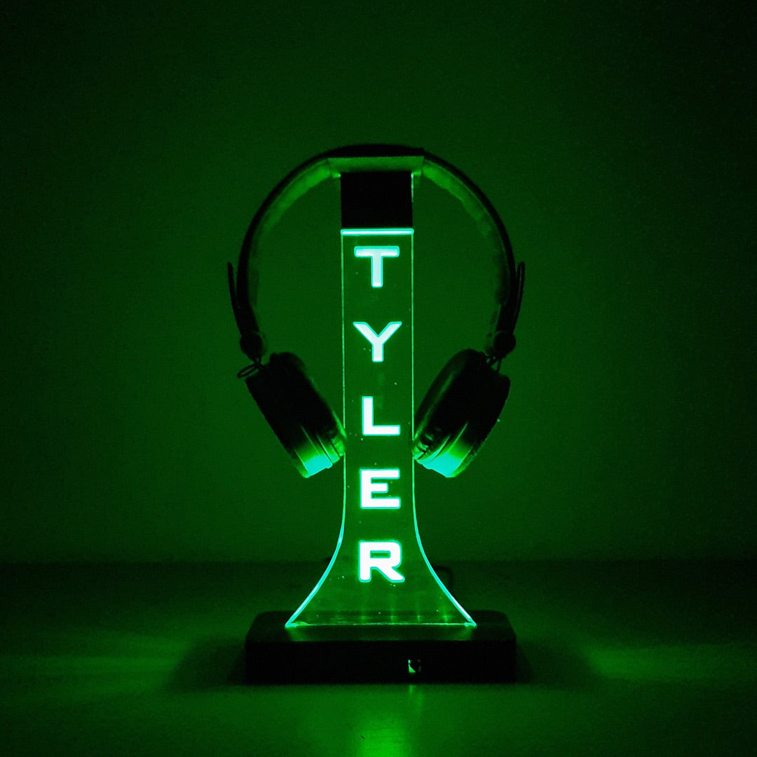 Custom Headphone Stand 3D Night Light