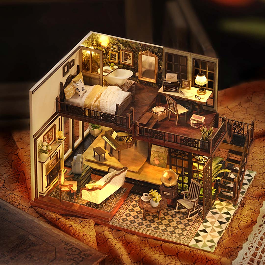 DIY Dollhouse Miniature Kit