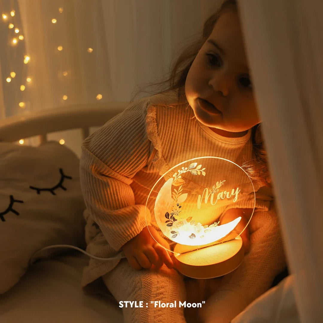 Personalized Moon Night Light