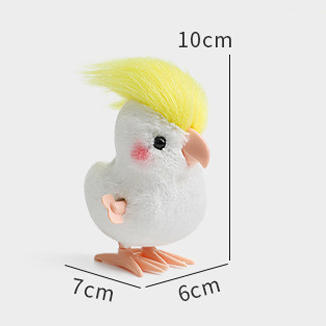 Small Parrot Pet Doll Wind-up Toy