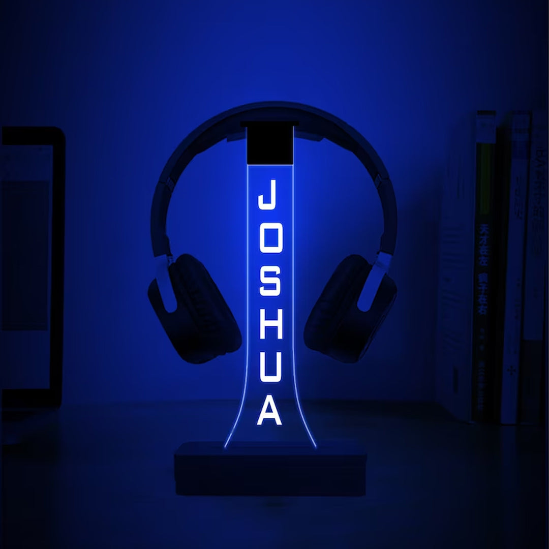 Custom Headphone Stand 3D Night Light