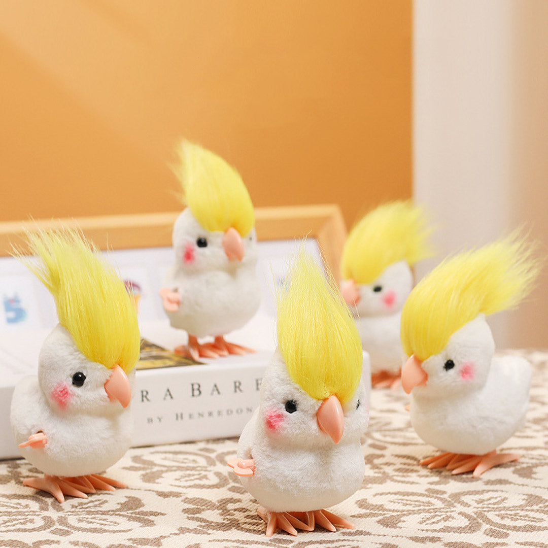 Small Parrot Pet Doll Wind-up Toy