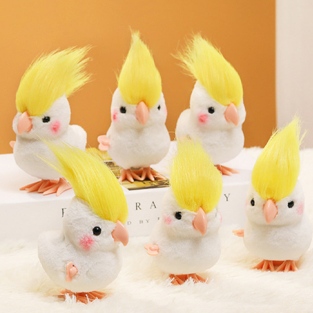 Small Parrot Pet Doll Wind-up Toy