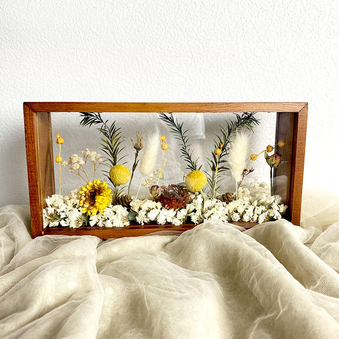 Flower Bouquet with Frame-F-Best Gift for Her/Him