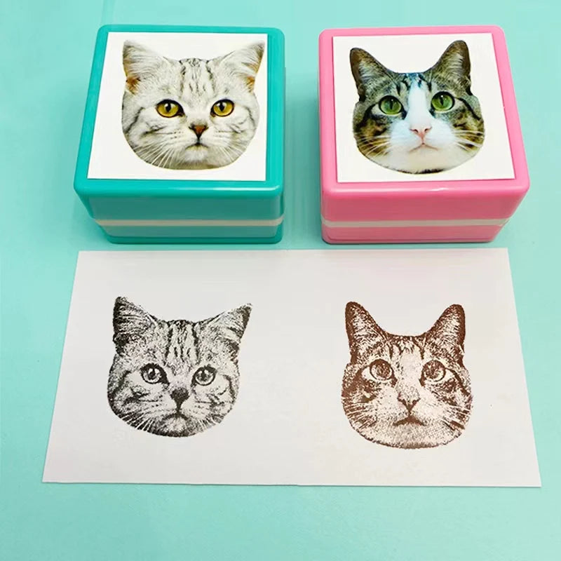 Custom Pet Portrait Stamp