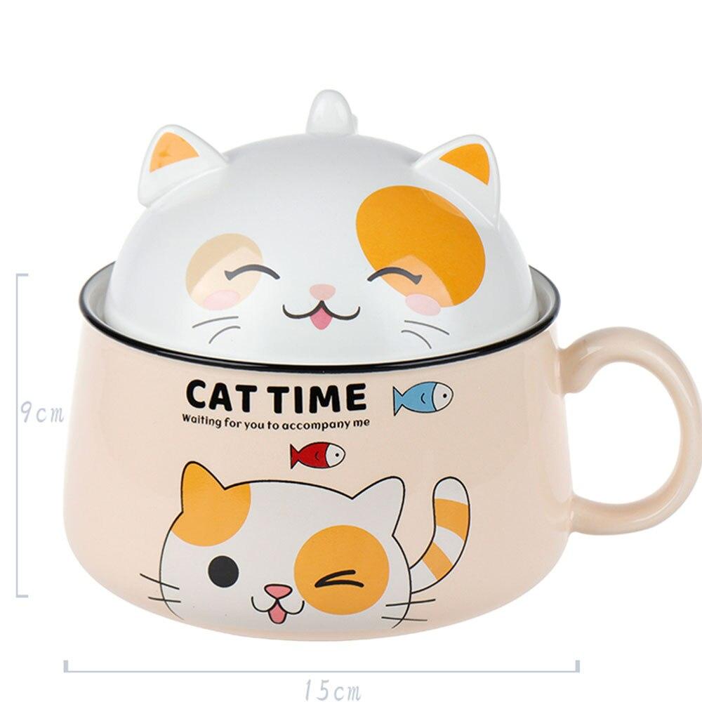 Contenedor de comida estilo gato