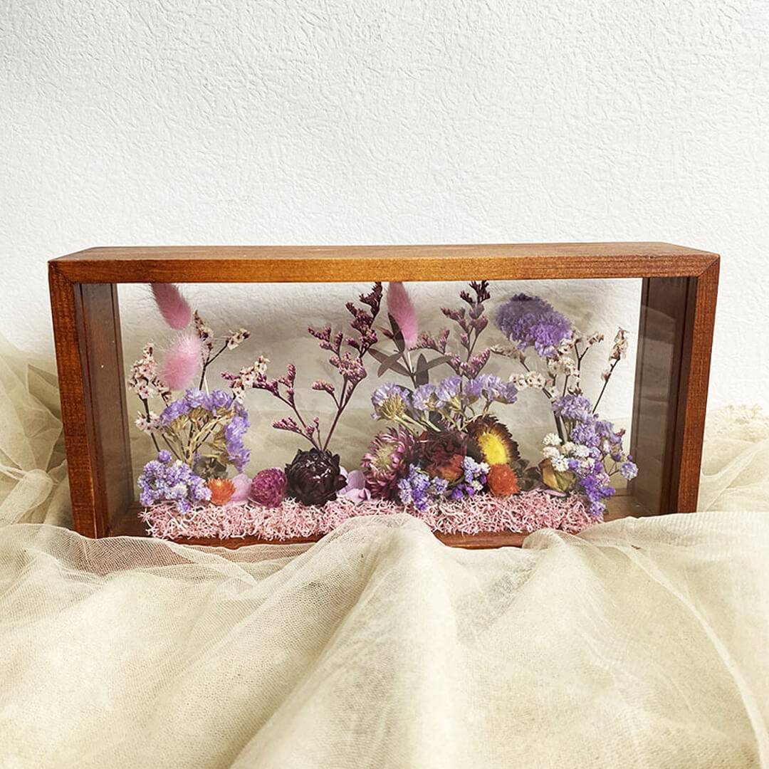 Flower Bouquet with Frame-F-Best Gift for Her/Him