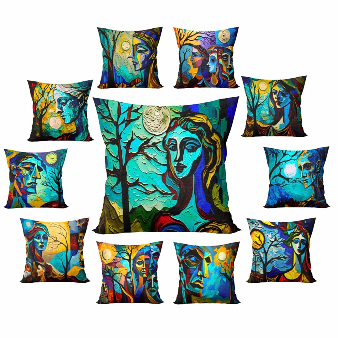 Pablo Picasso Inspired Art Cushion Covers