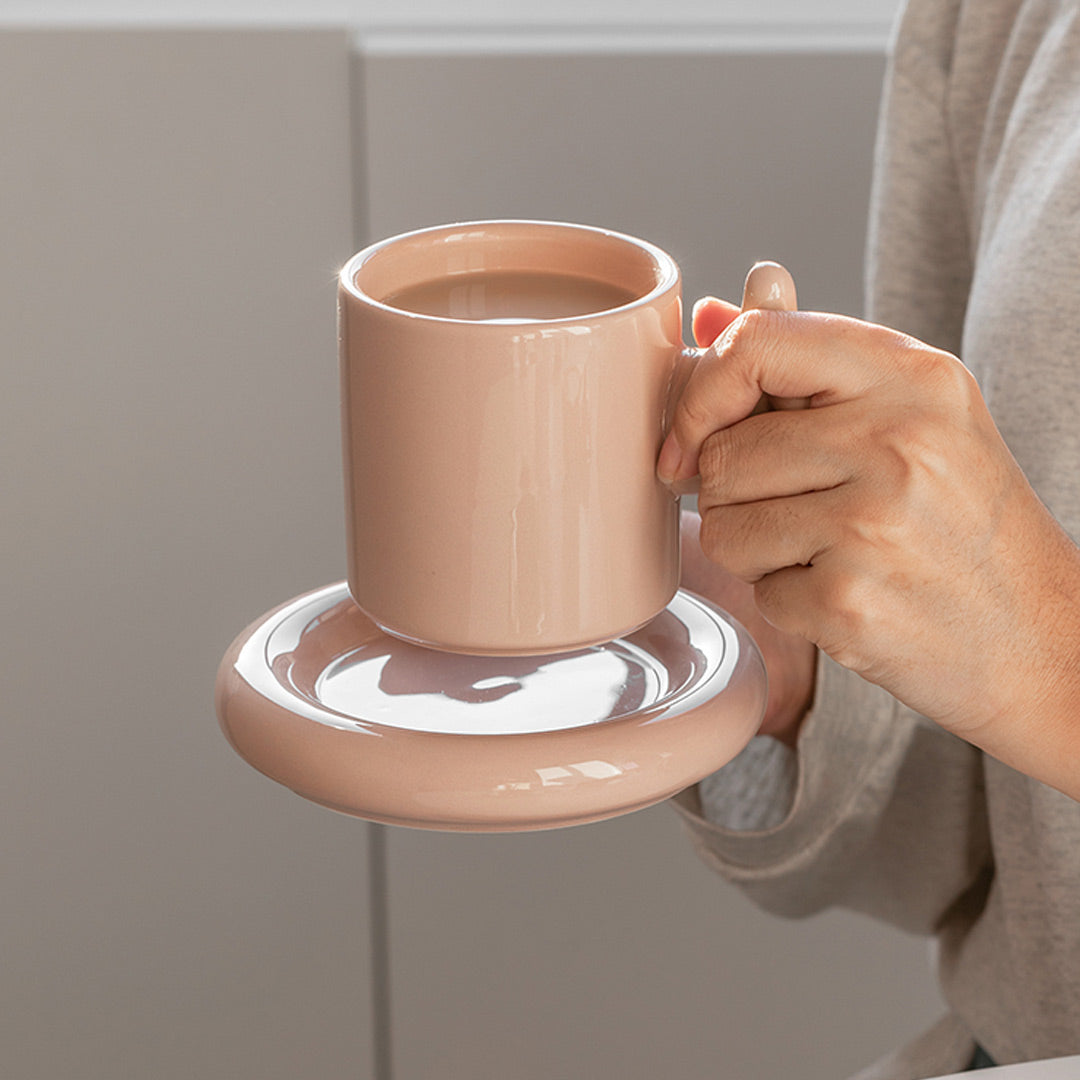 Juego de tazas creativas