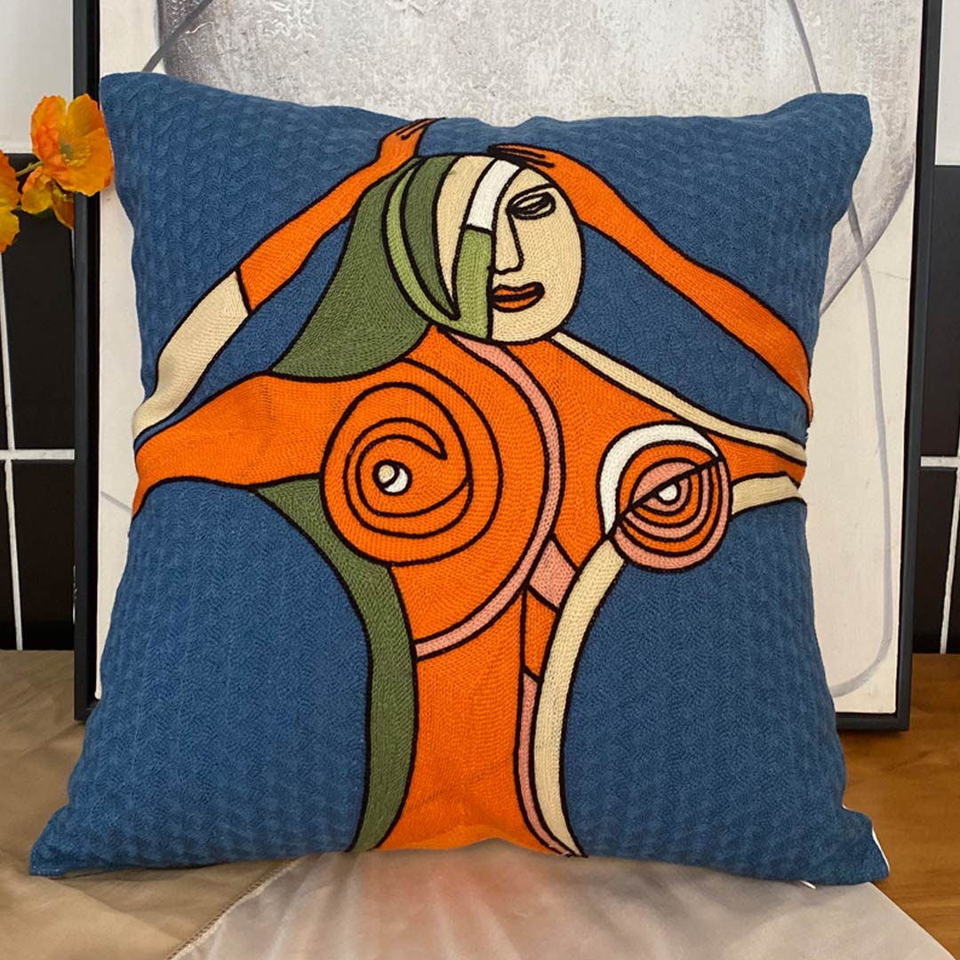 Housses de coussin d'art abstrait moderne