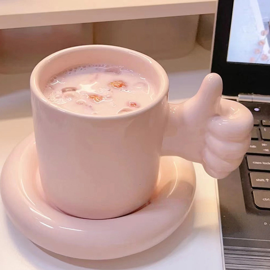 Juego de tazas creativas