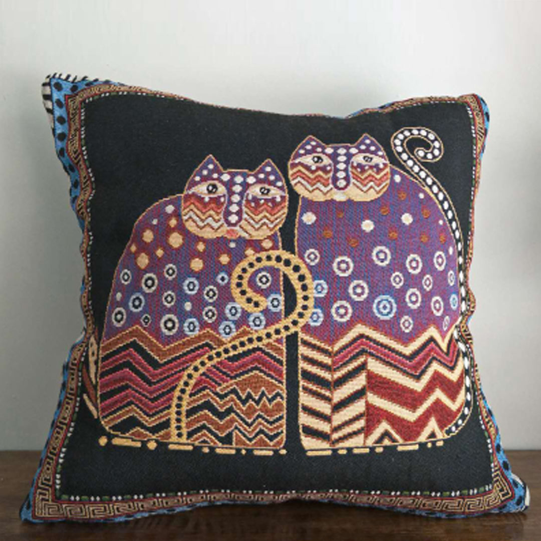 Housses de coussin d'art de broderie