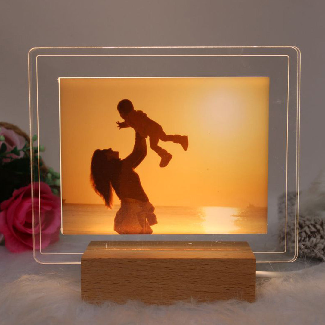 Luz de noche con foto personalizada