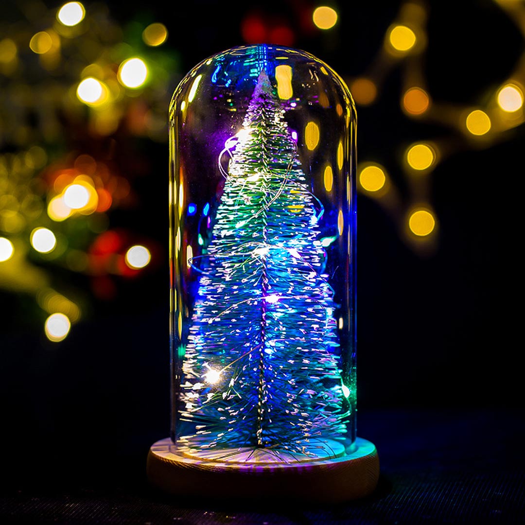 Luce Led Albero Di Natale - FATTA A MANO