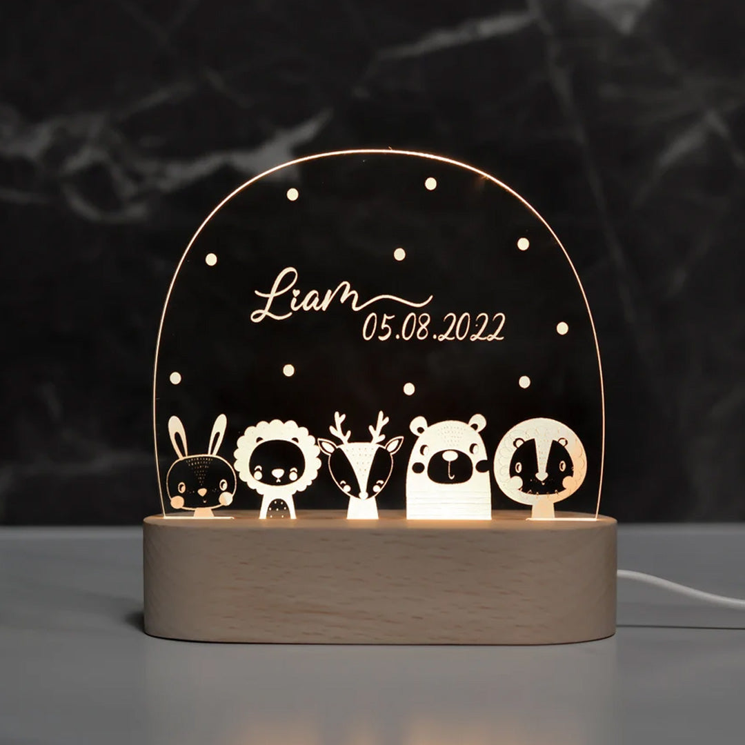 Personalized Night Lamp Gift