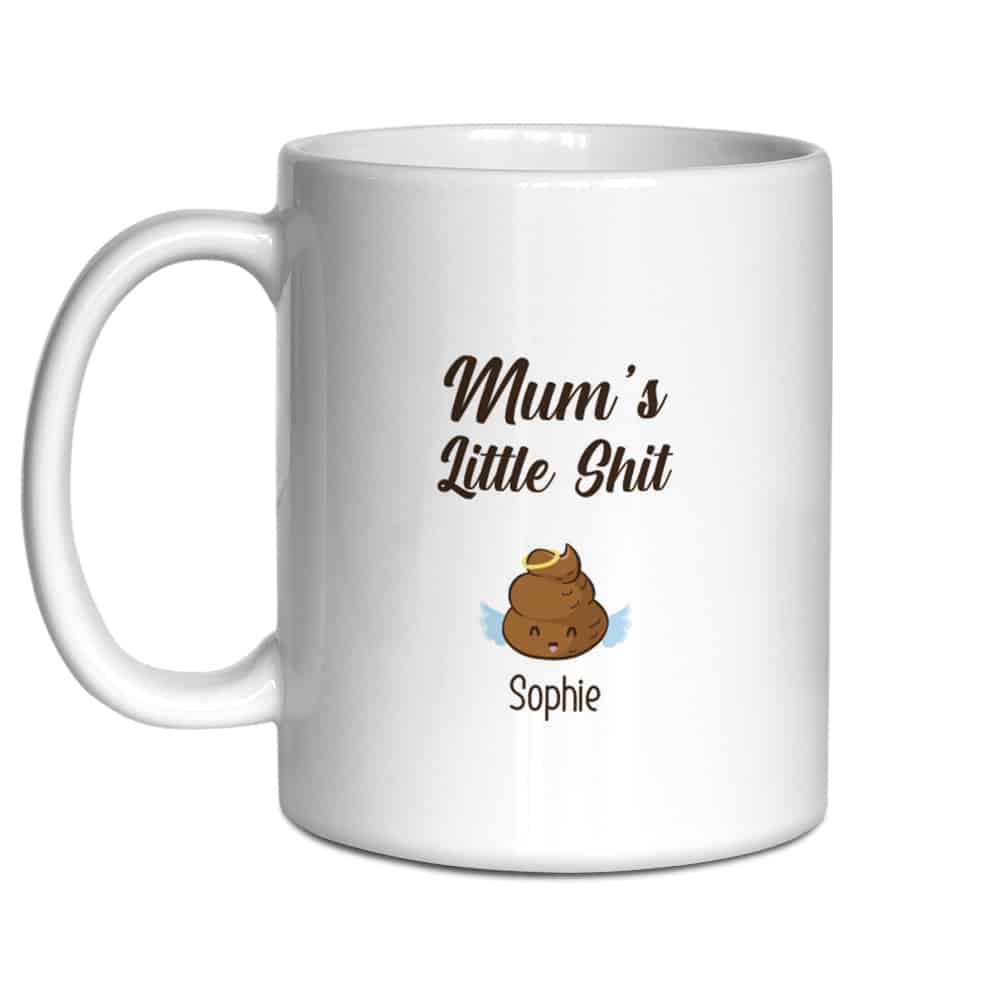 Mum’s Little Shits Custom Name Mug