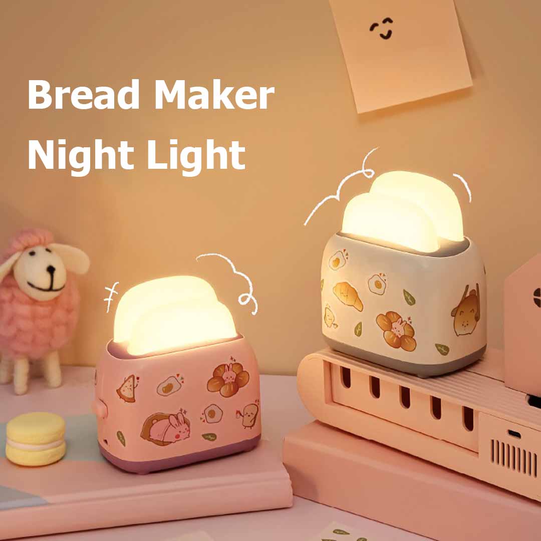 Cute Bread Maker Night Light