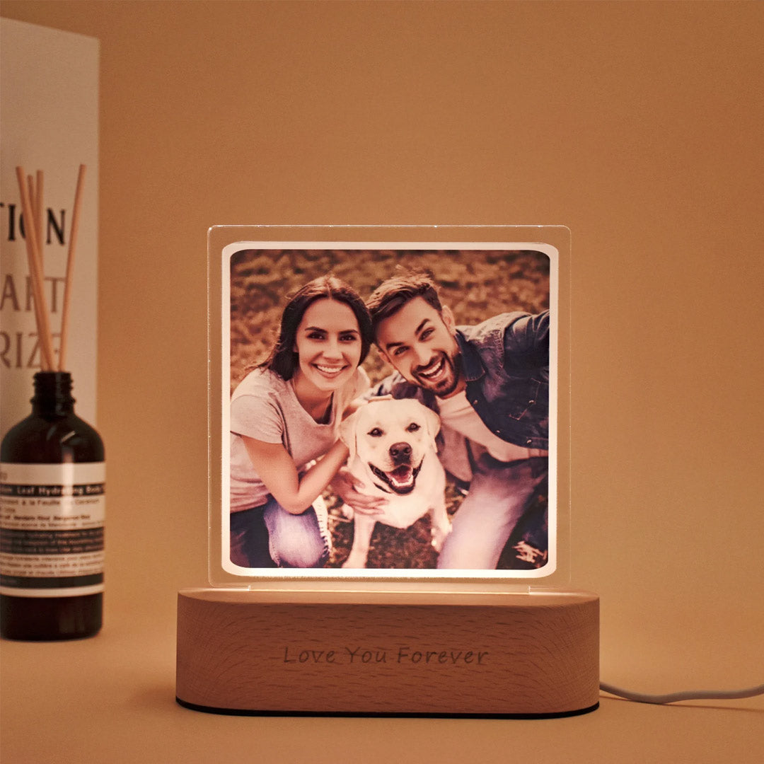 Luz de noche con foto personalizada