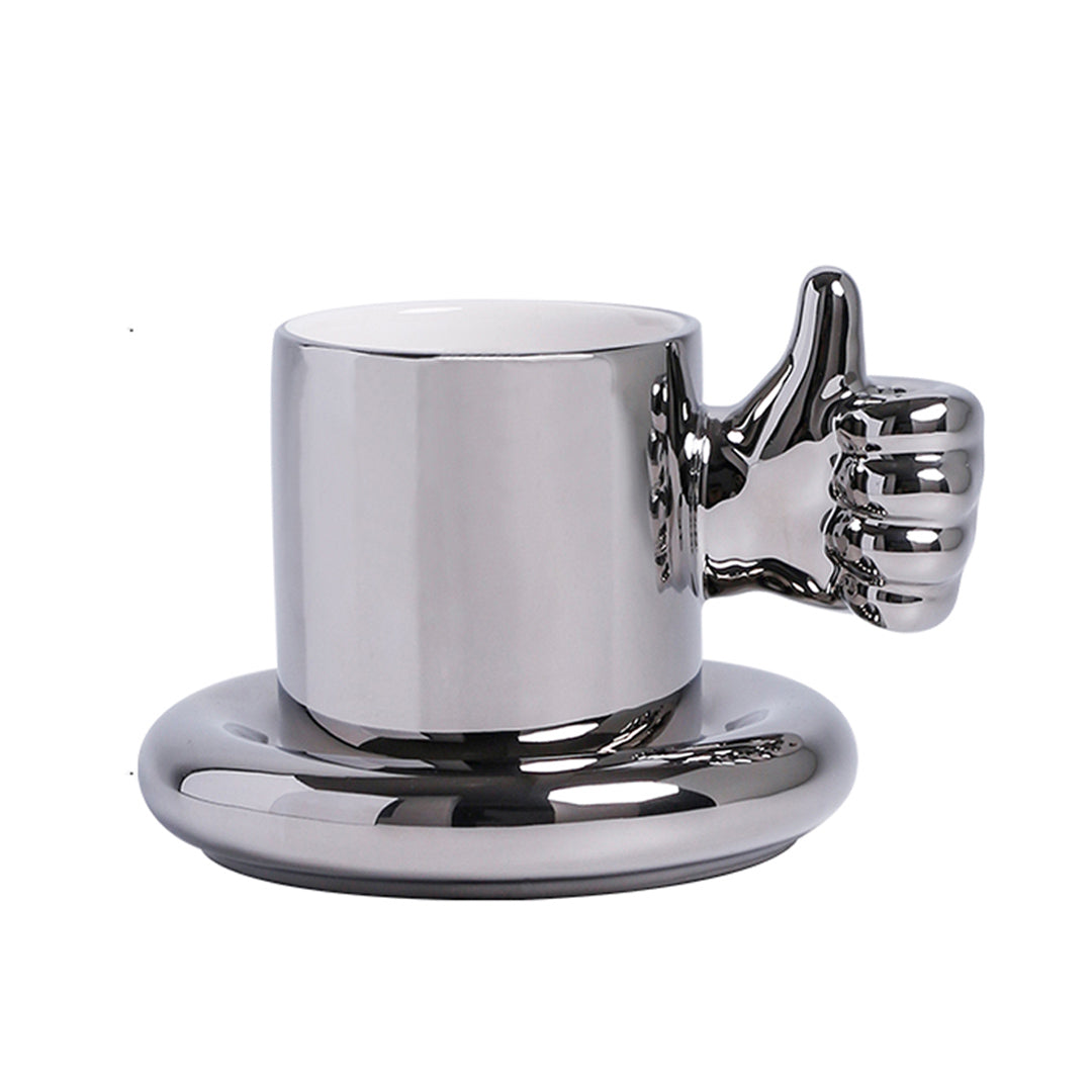 Juego de tazas creativas