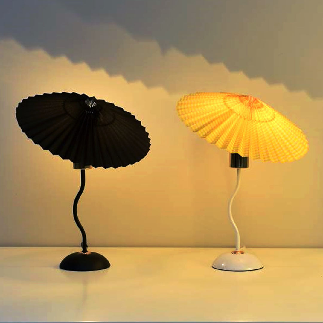 Umbrella Pleated Table Lamp