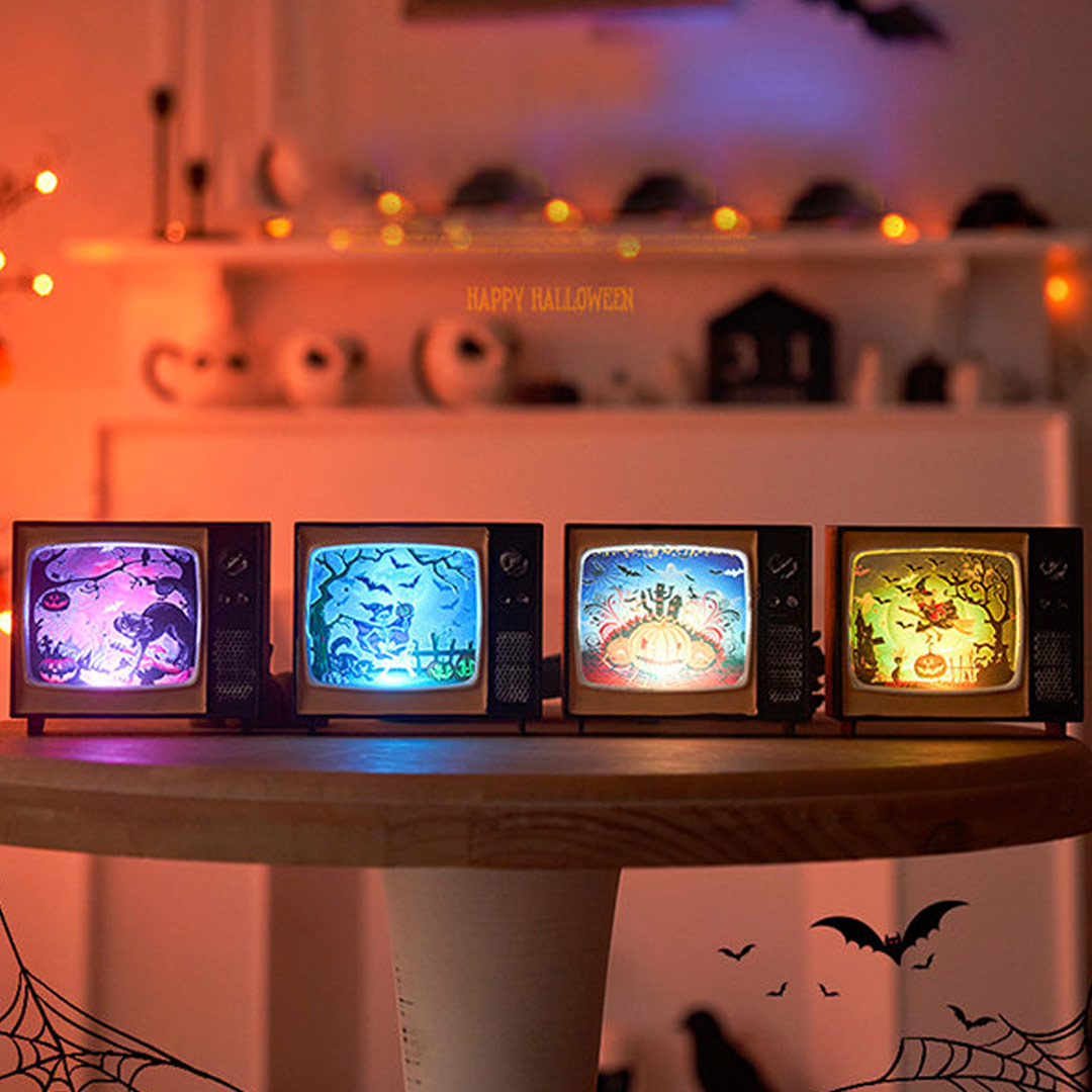 Halloween TV Inspired Lamp
