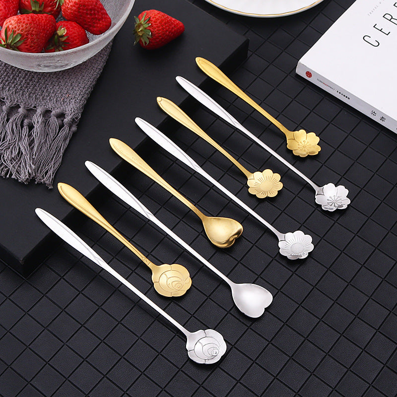 Stainless Steel Coffee Stirring Spoon