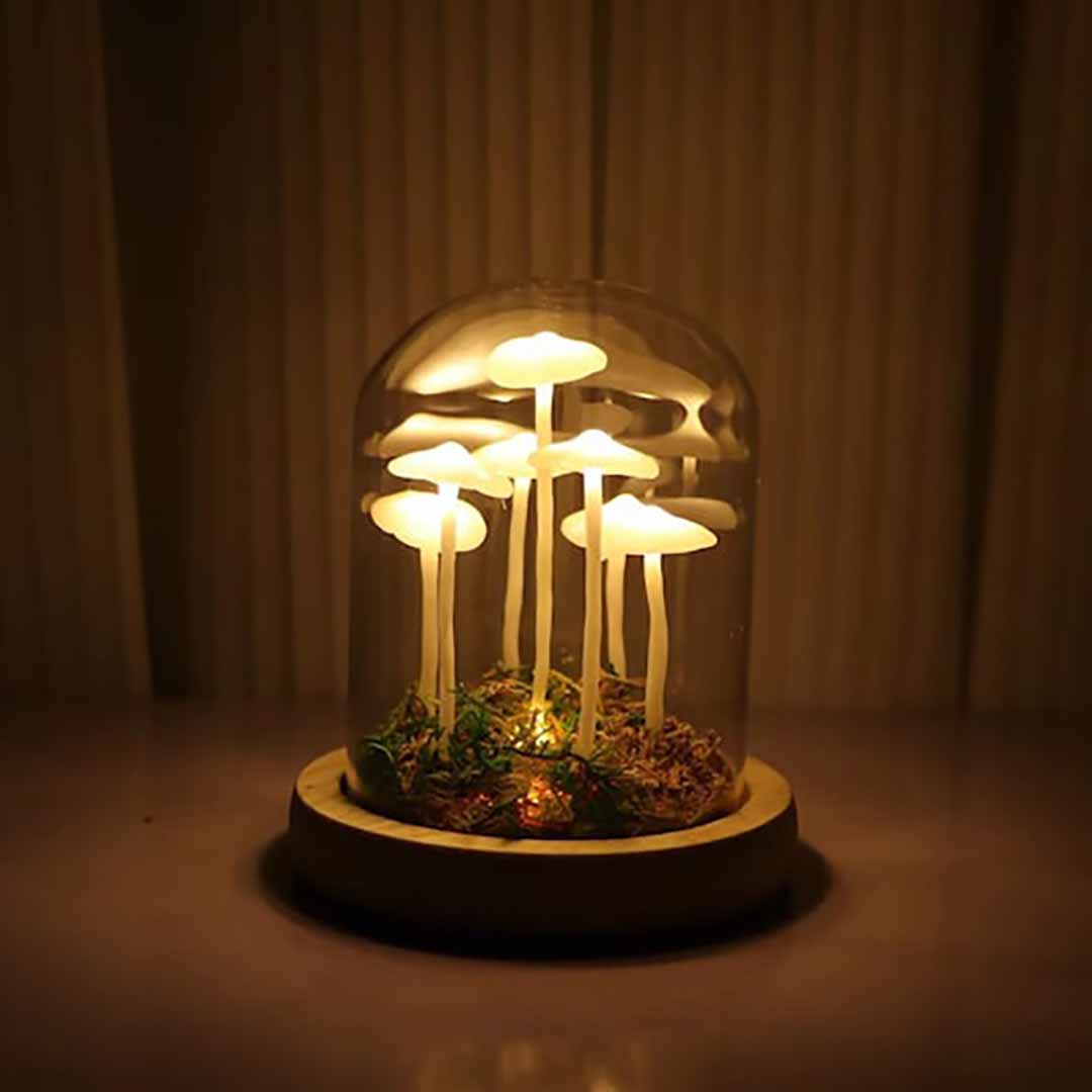 Handmade Mushroom Night Light