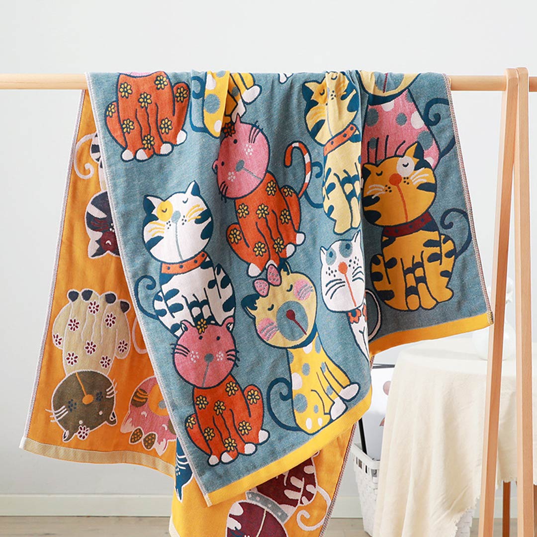 Beautiful Cat Bath Towel