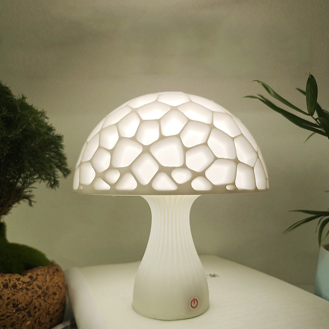 Pilz-Tischlampe