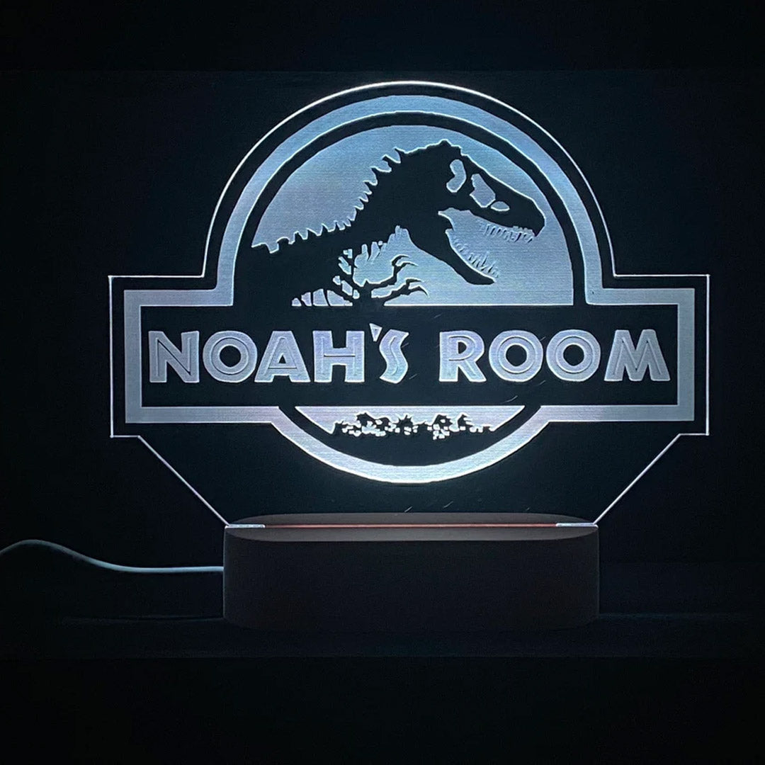 Jurassic World Personalized Night Light