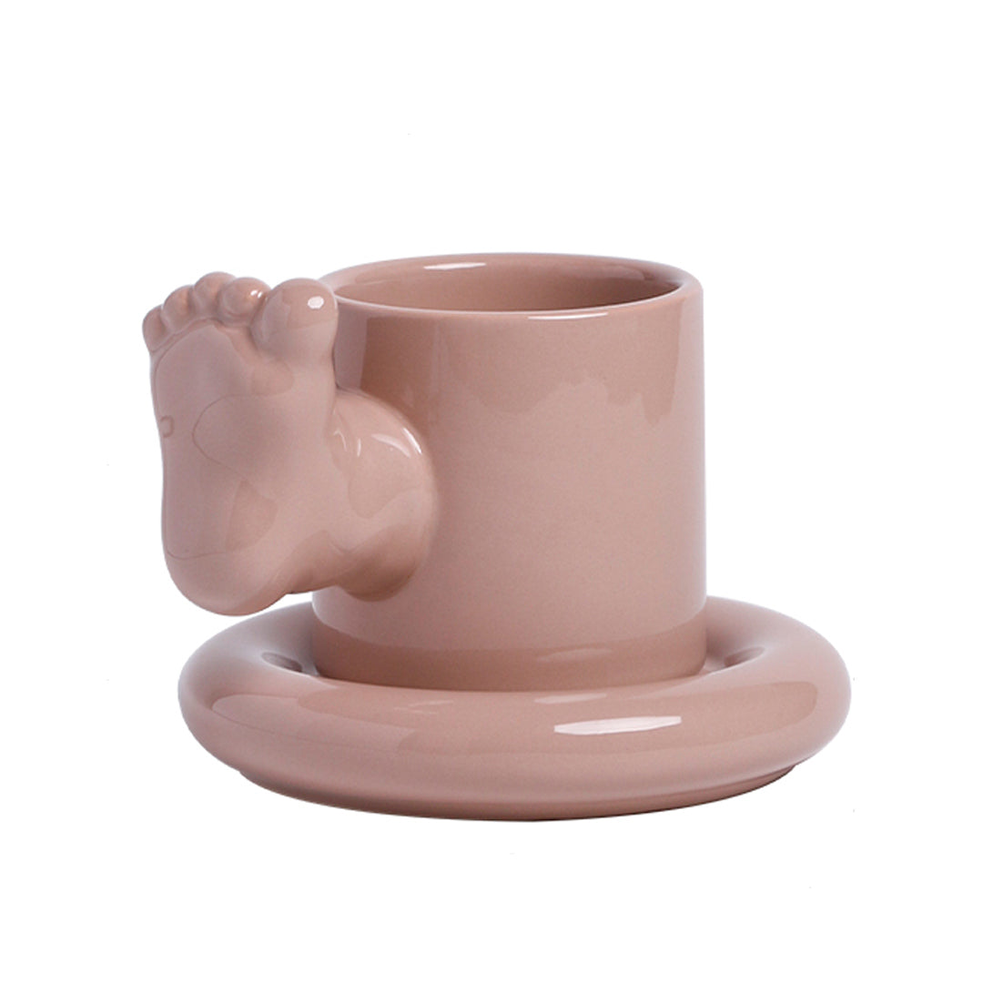 Juego de tazas creativas