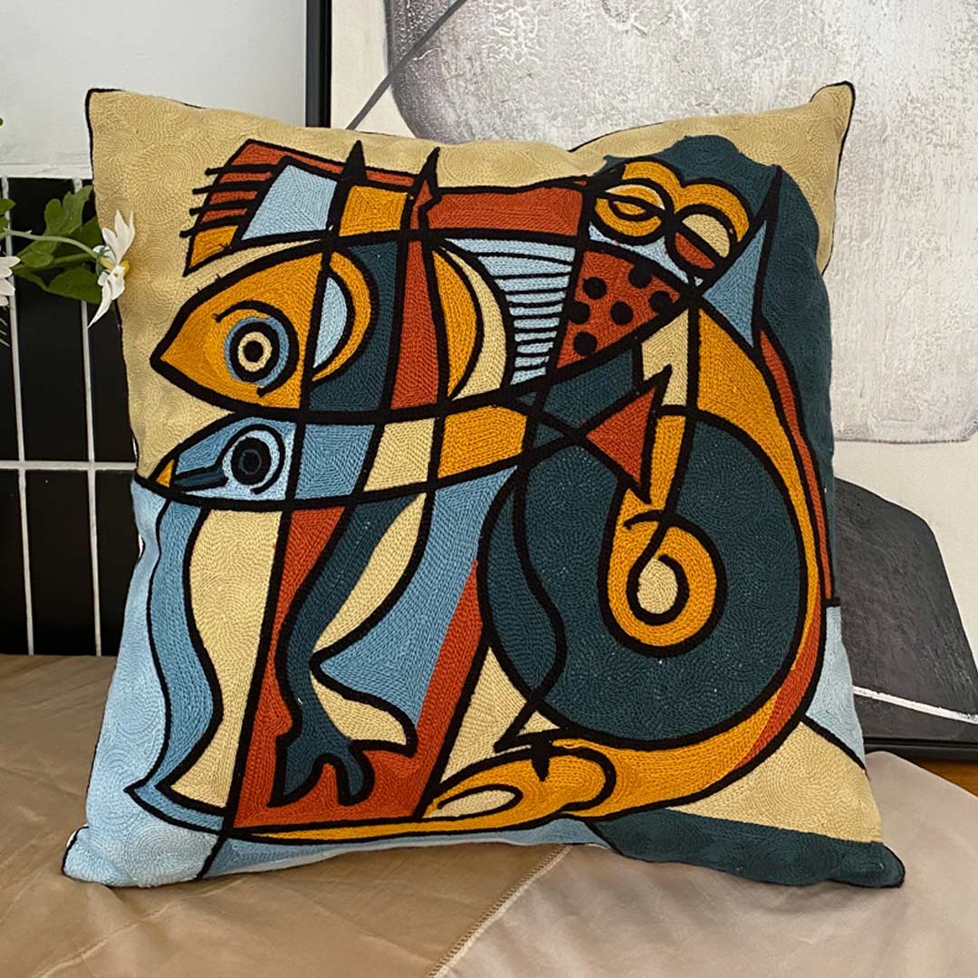 Fundas de almohada de arte abstracto moderno