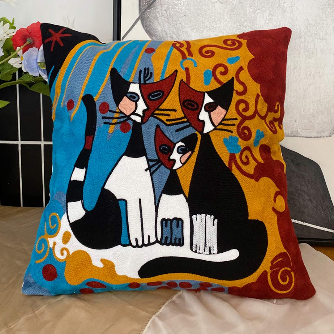 Fundas de almohada de arte abstracto moderno