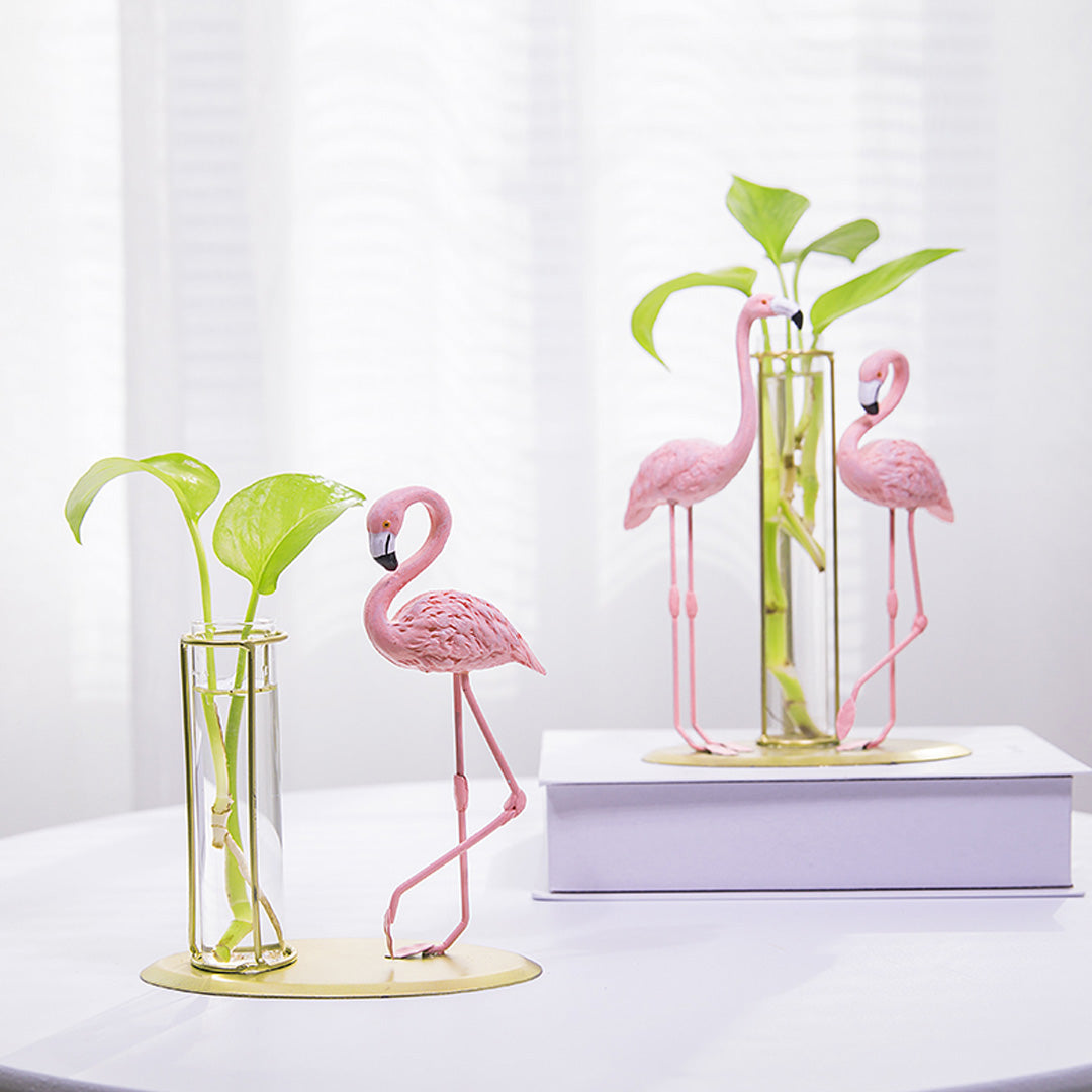 Vase Hydroponique Flamingo