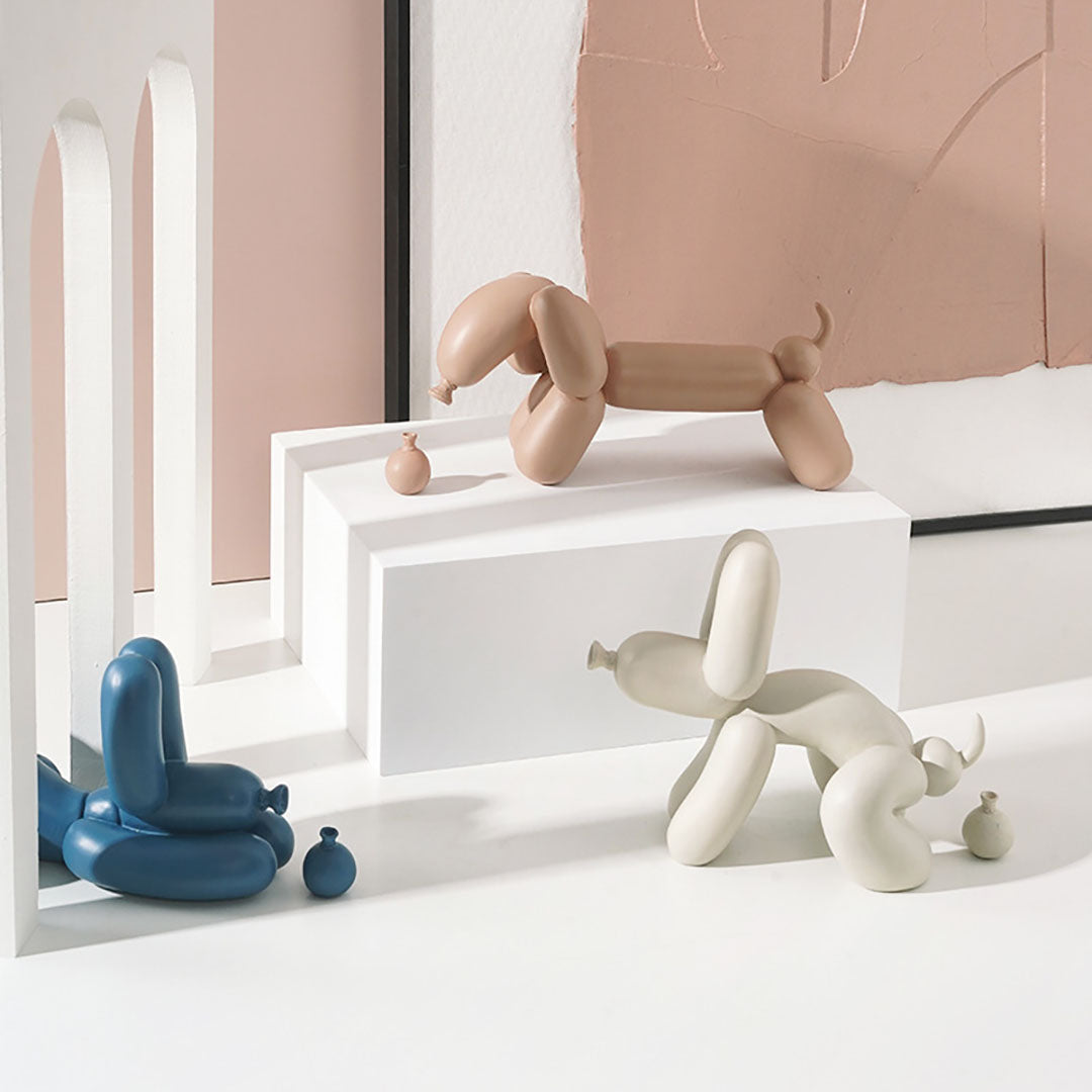 Spectrum Balloon Dog Ornament