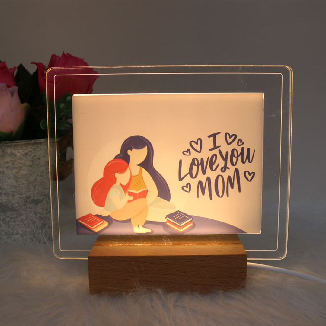 Luz de noche con foto personalizada