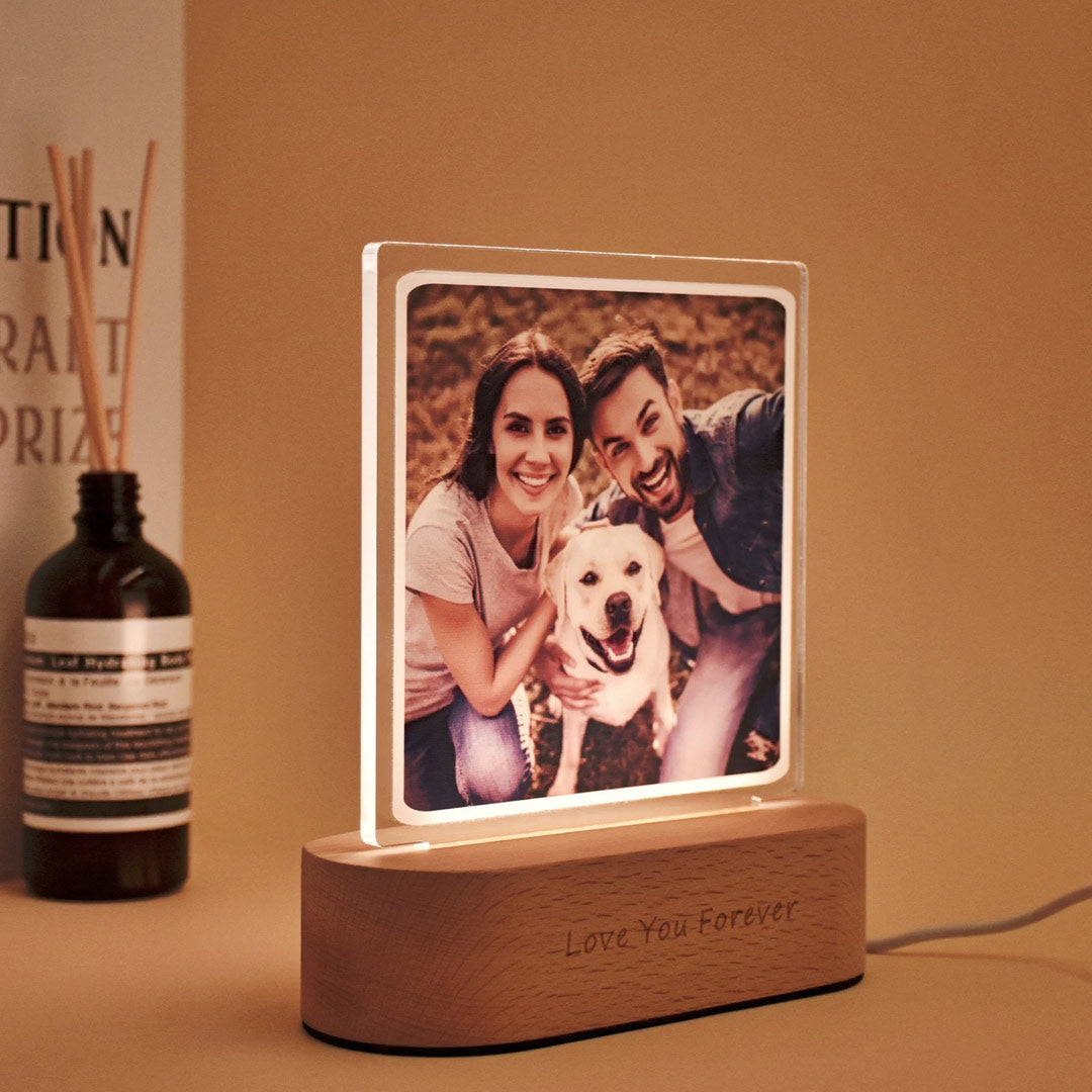 Luz de noche con foto personalizada