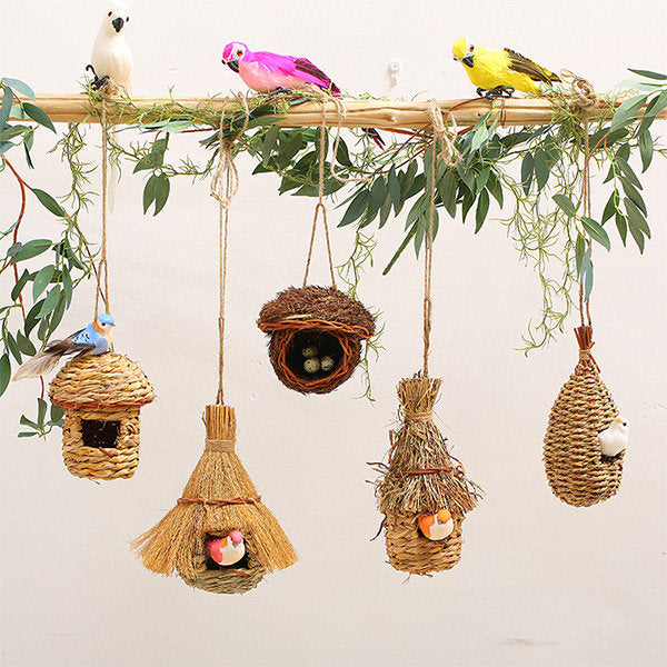 Ornamento nido d'uccello