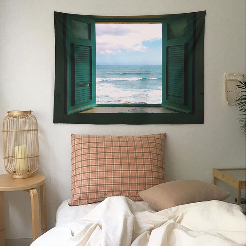 Sea View Bedroom Tapestry