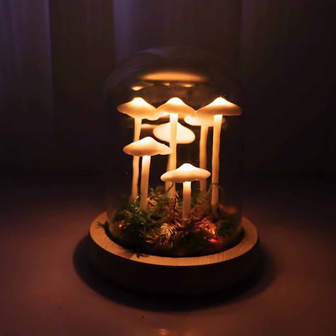 Handmade Mushroom Night Light