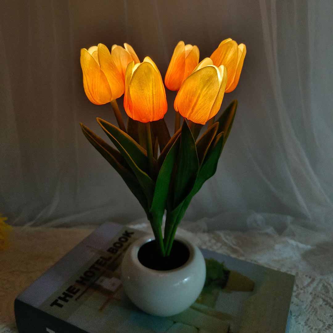 Simulation Tulip LED Lamp