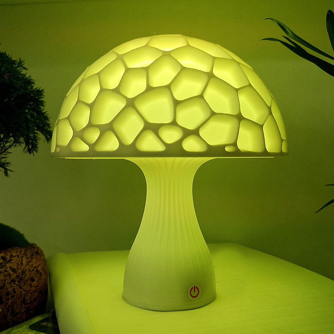 Pilz-Tischlampe