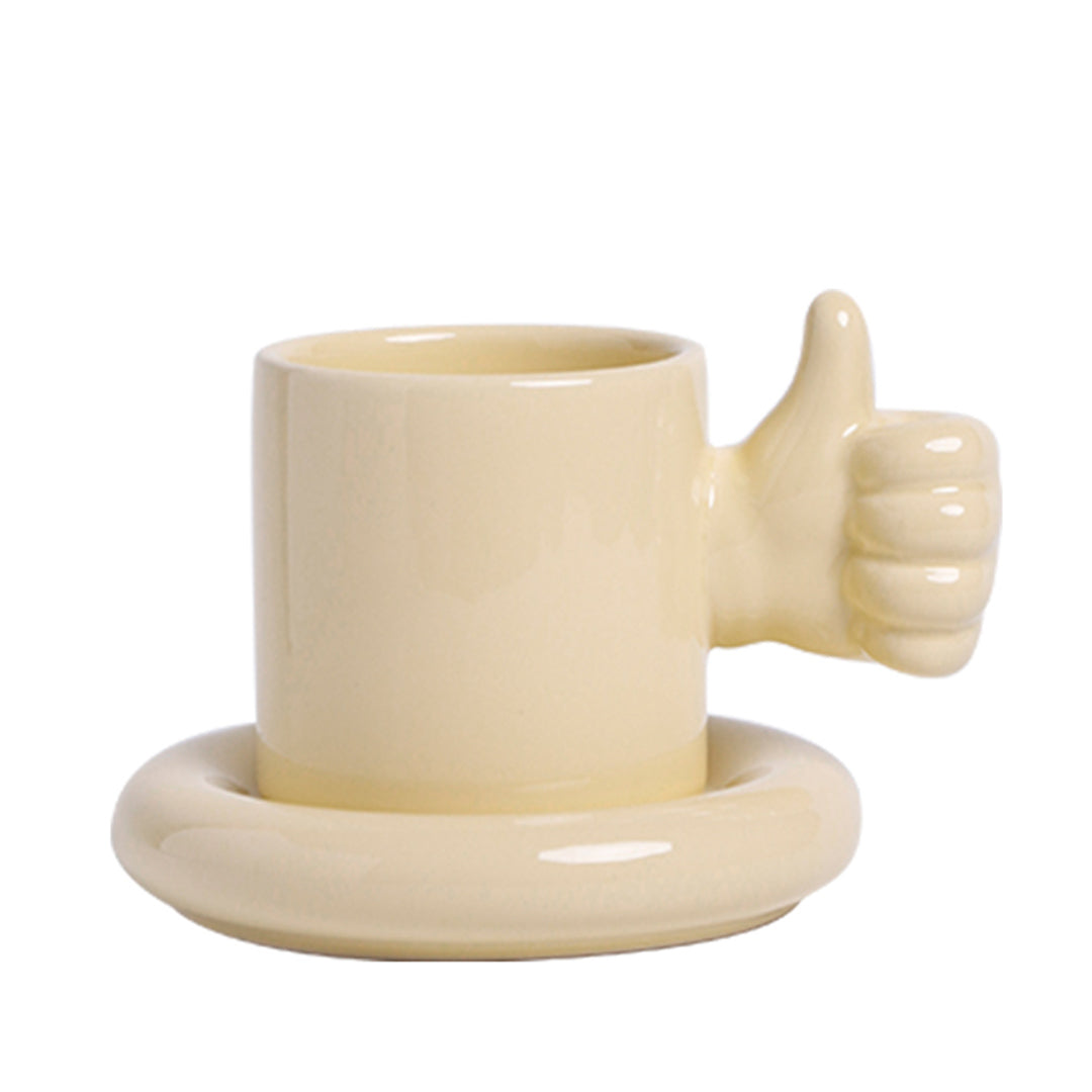 Juego de tazas creativas