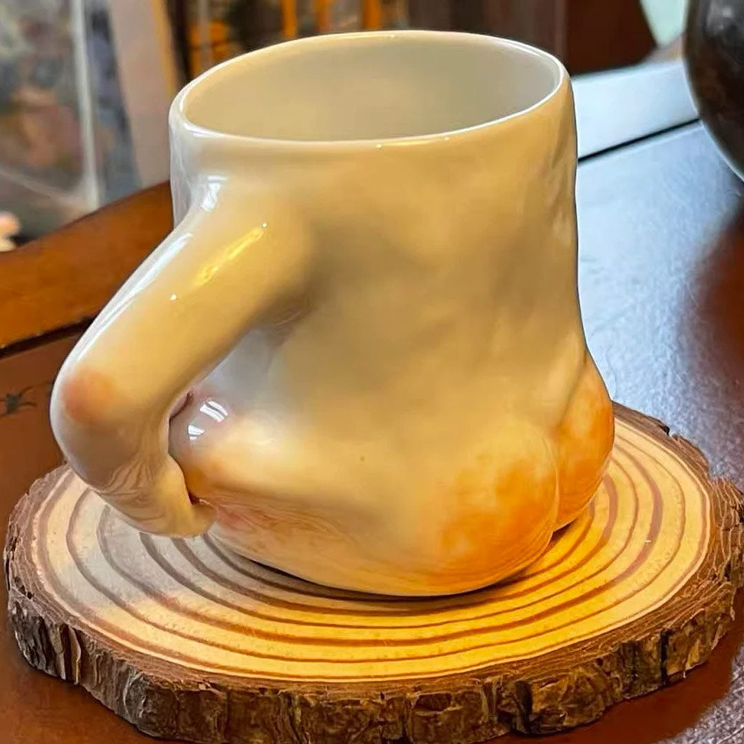 Tasse en céramique faite à la main